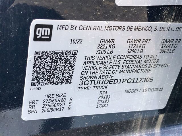 Certified 2023 GMC Sierra 1500 SLT w/ SLT Premium Package image 35