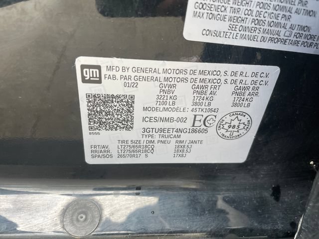Used 2022 GMC Sierra 1500 AT4 w/ AT4 Preferred Package AWD/4WD image 26
