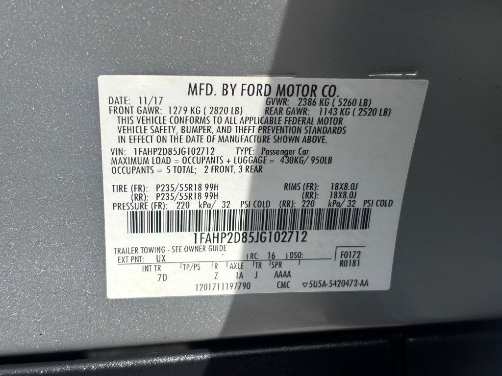Used 2018 Ford Taurus SE FWD image 38