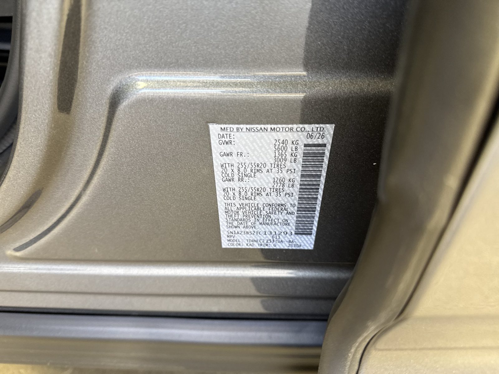 New 2026 Nissan Murano SV AWD/4WD image 36