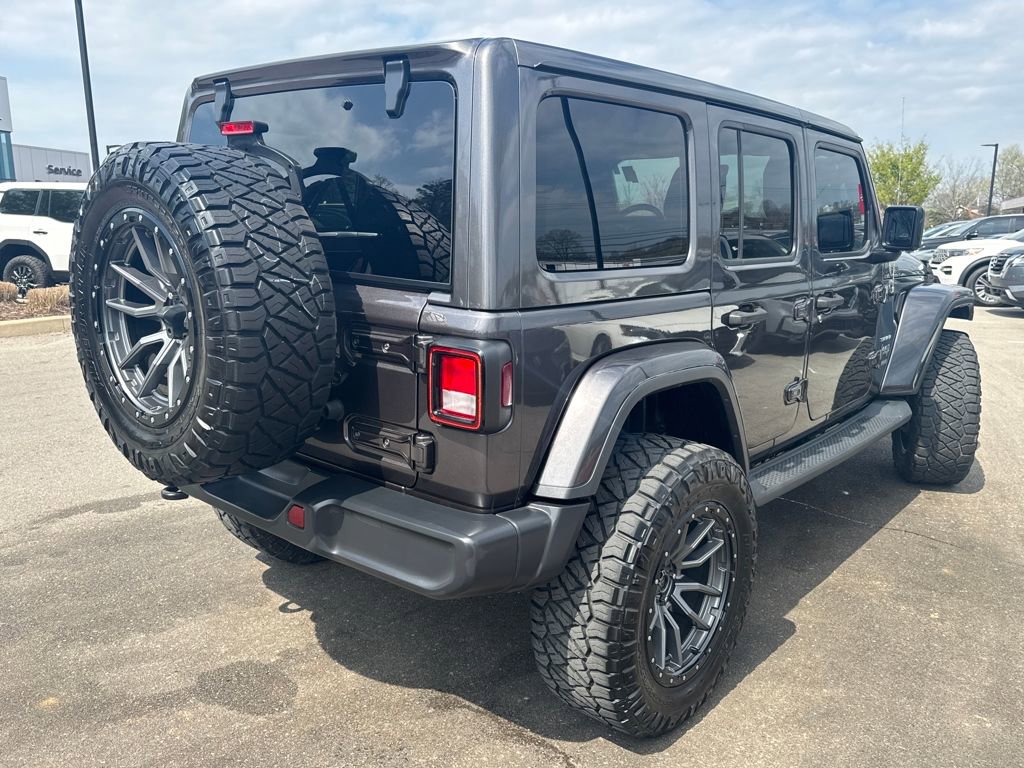 Used 2021 Jeep Wrangler Unlimited Sahara w/ Uconnect 4C Nav & Sound Group image 7
