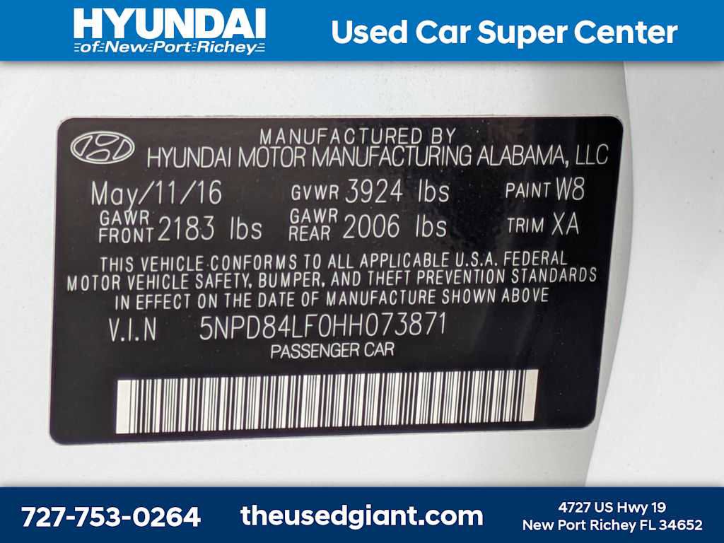 Used 2017 Hyundai Elantra Limited w/ Limited Ultimate Package 05 image 40