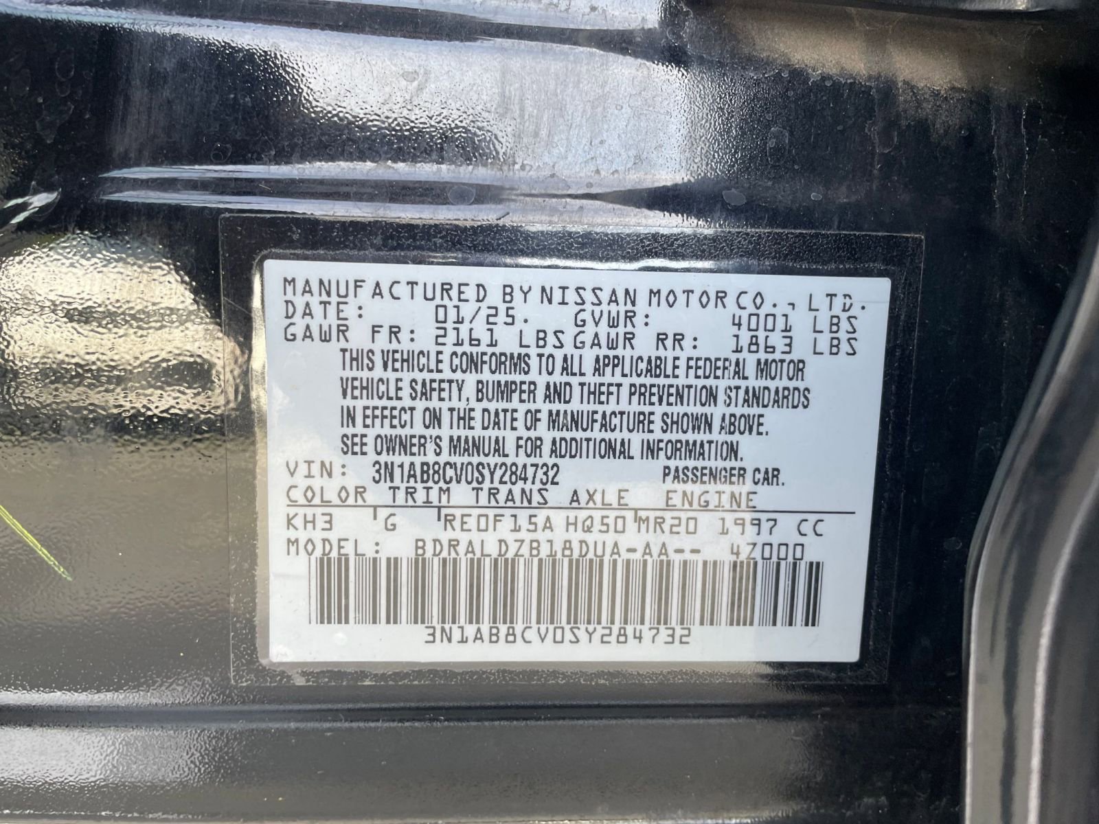 Used 2025 Nissan Sentra SV FWD image 27