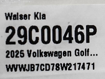 Used 2025 Volkswagen Golf AWD/4WD image 26