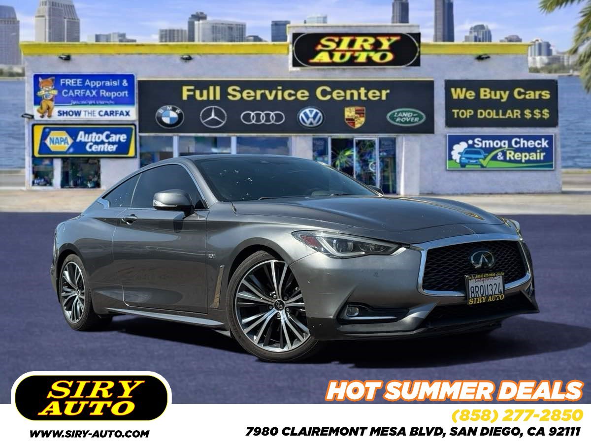 Used 2020 INFINITI Q60 3.0t Luxe