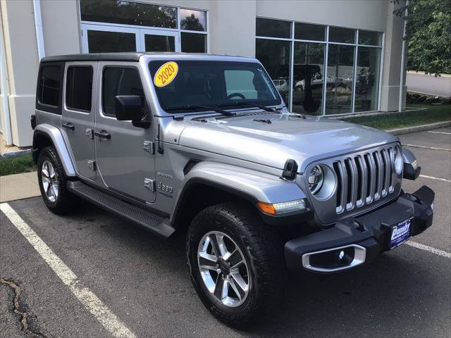 Certified 2020 Jeep Wrangler Unlimited Sahara w/ Dual Top Group AWD/4WD image 1