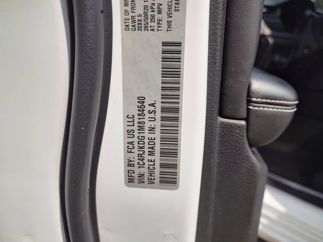 Certified 2021 Jeep Grand Cherokee L Overland w/ Luxury Tech Group IV AWD/4WD image 35