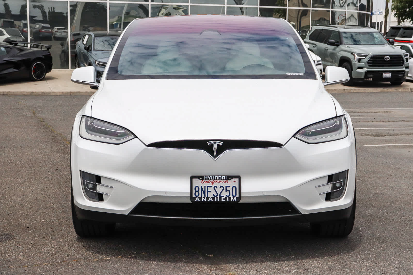 Used 2020 Tesla Model X Long Range AWD/4WD image 2