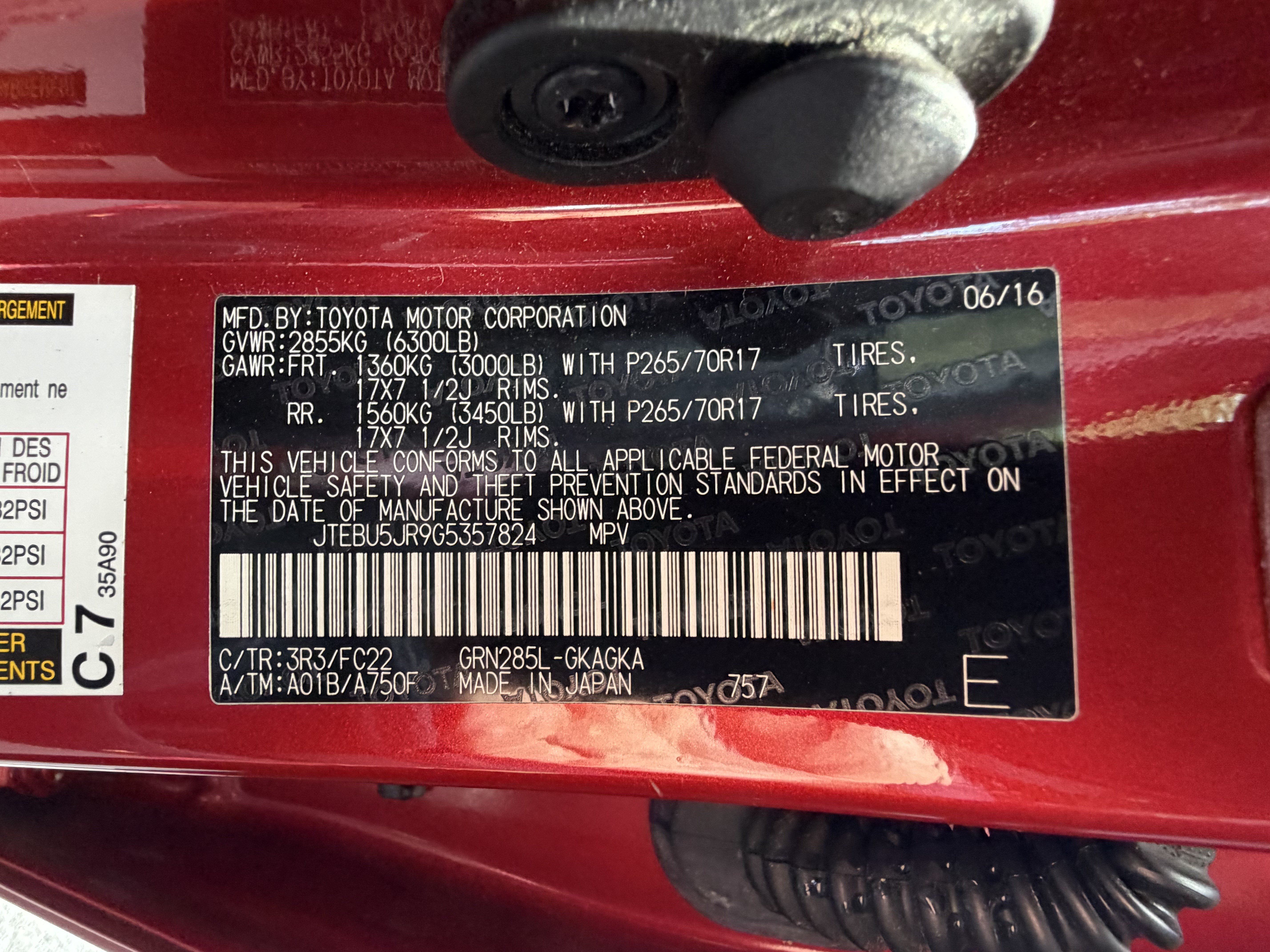 Used 2016 Toyota 4Runner Trail AWD/4WD image 50
