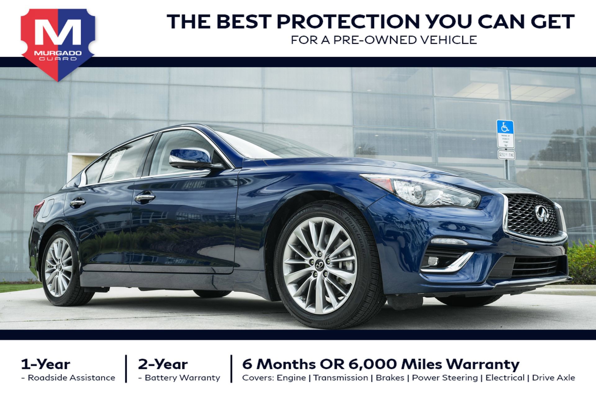 Used 2023 INFINITI Q50 Luxe w/ Cargo Package