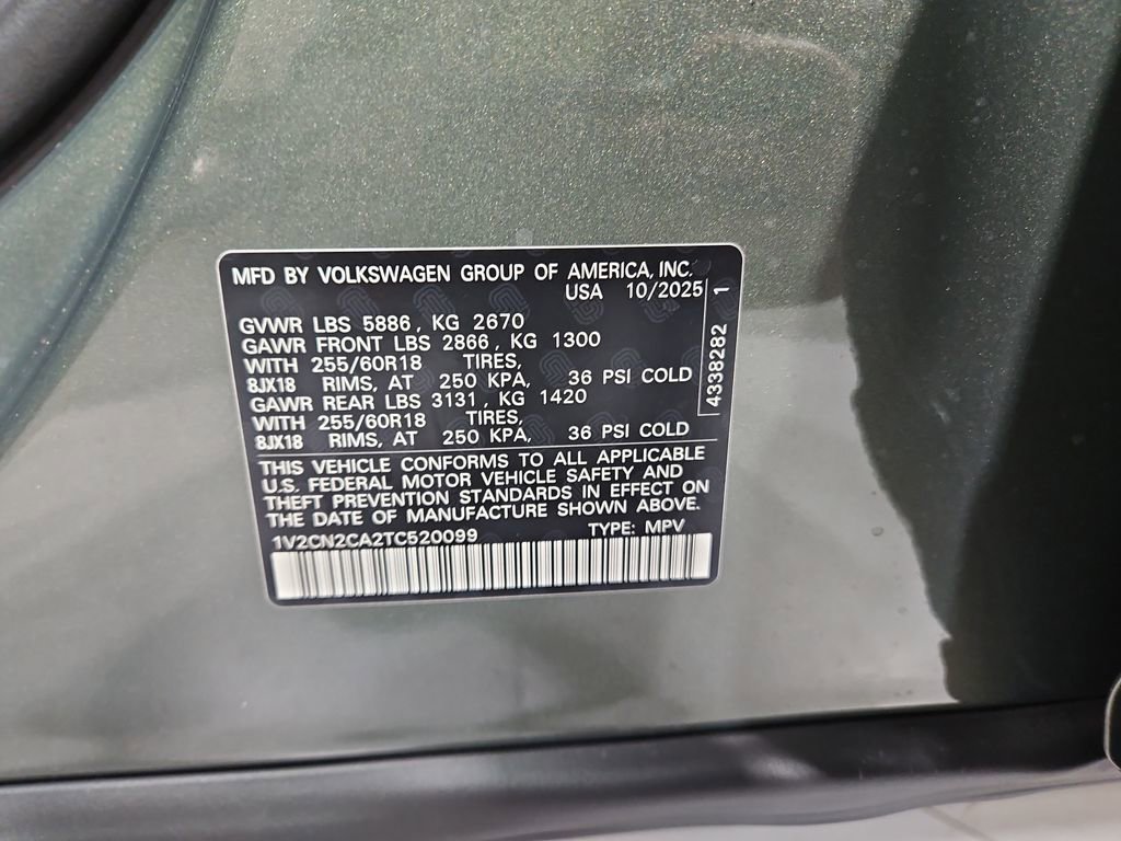 New 2026 Volkswagen Atlas Peak Edition image 27