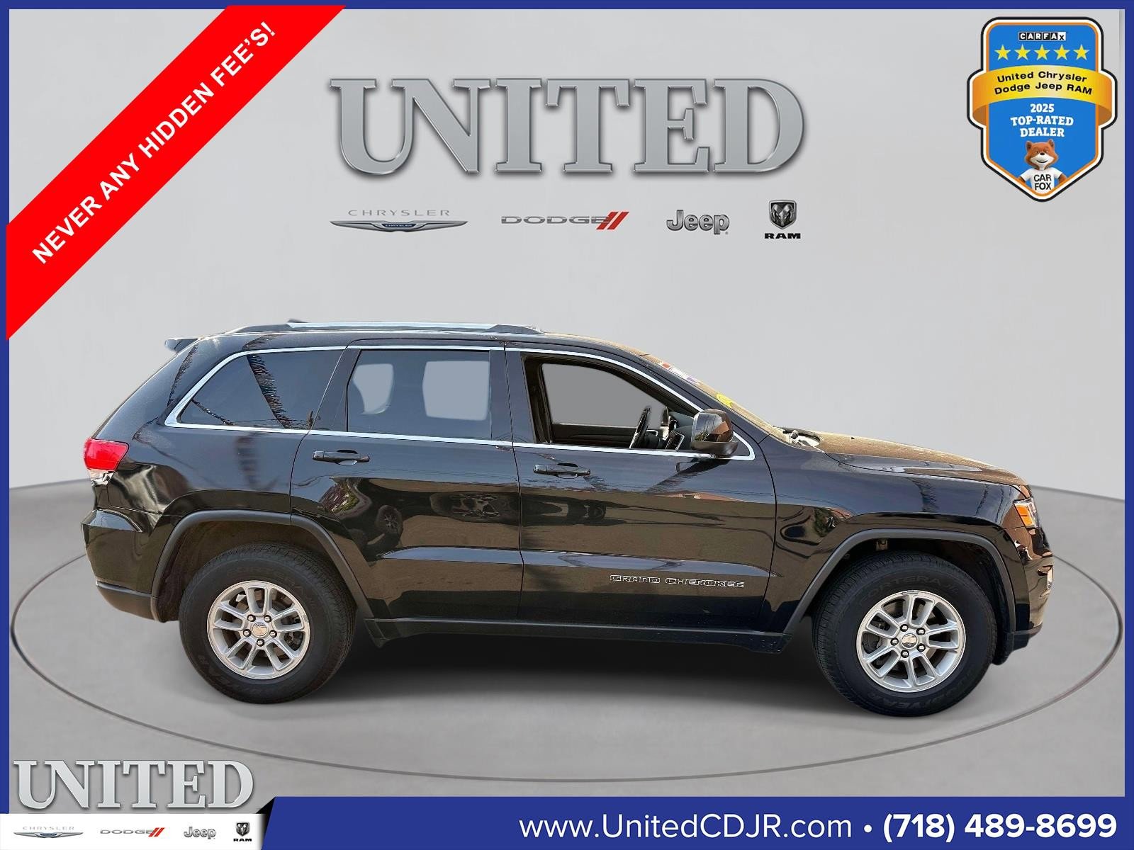 Used 2019 Jeep Grand Cherokee Laredo AWD/4WD image 2