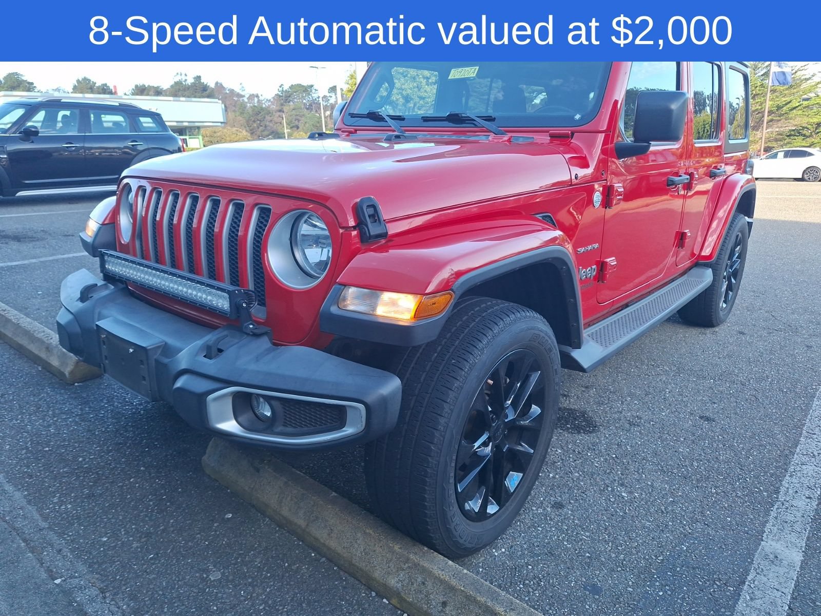 Used 2020 Jeep Wrangler Unlimited Sahara AWD/4WD image 3