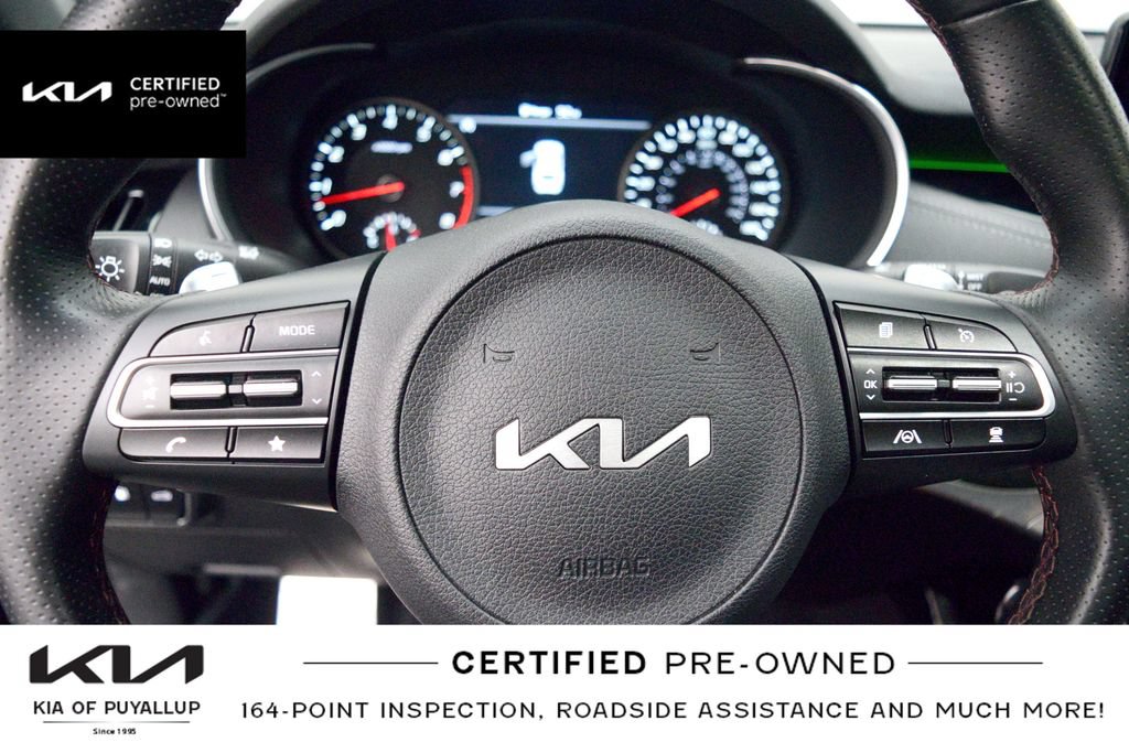 Certified 2022 Kia Stinger GT2 w/ Red Interior Color Package RWD image 27