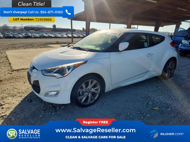 Used 2017 Hyundai Veloster FWD image 1