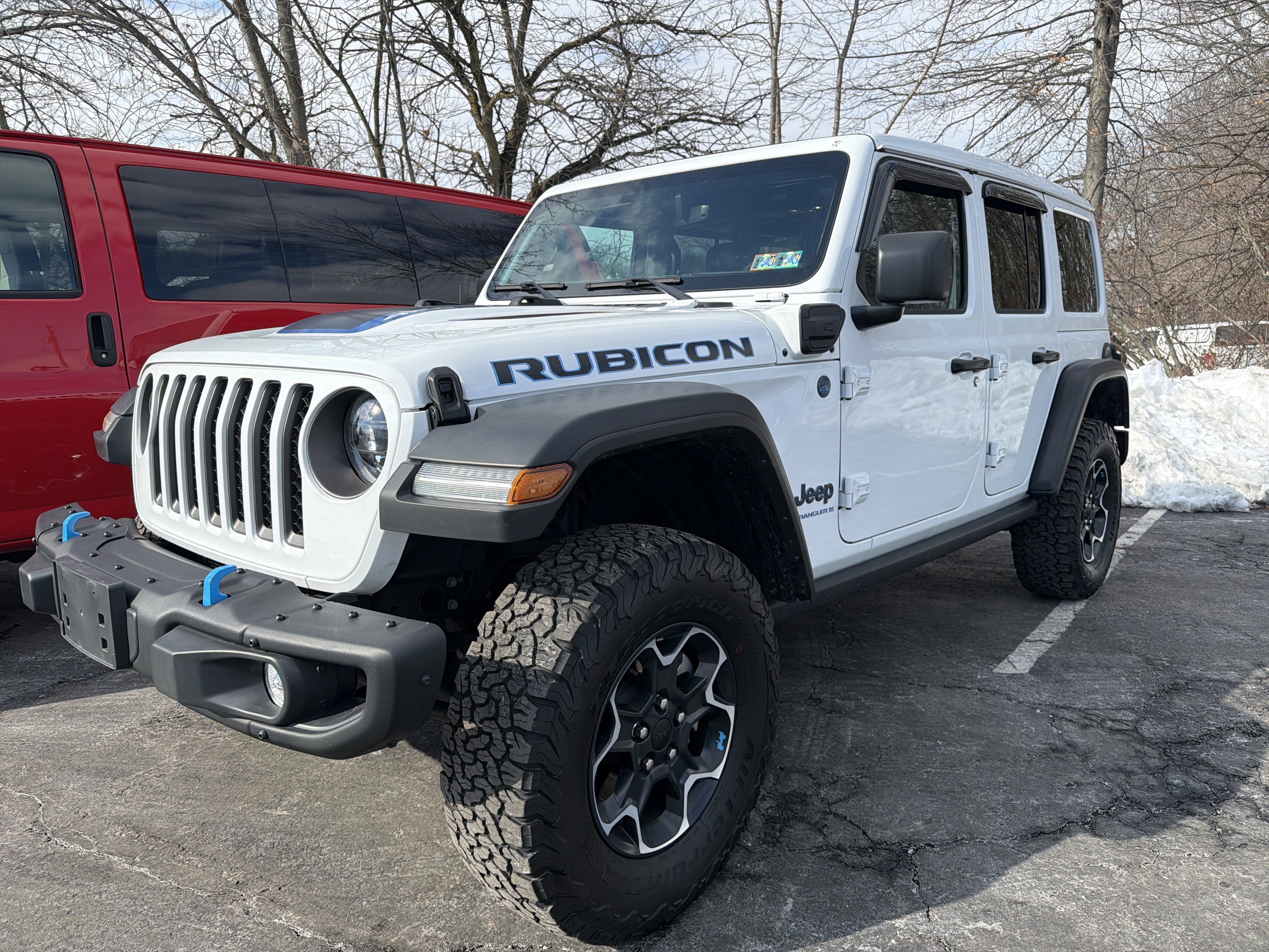 Certified 2023 Jeep Wrangler Unlimited Rubicon 4xe w/ Steel Bumper Group AWD/4WD image 4