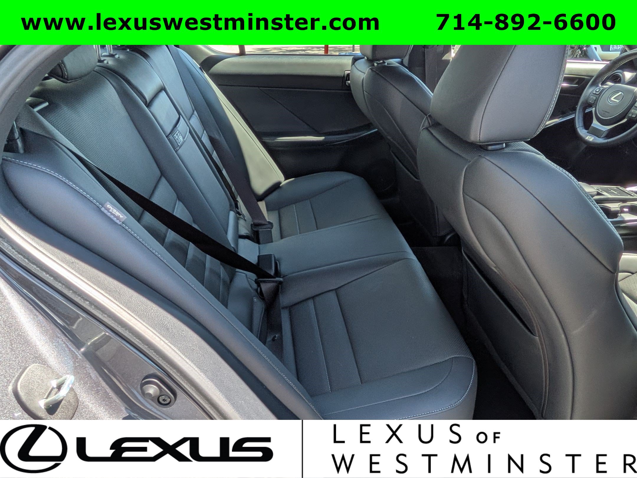 Certified 2023 Lexus IS 350 F Sport w/ Accessory Package RWD image 7