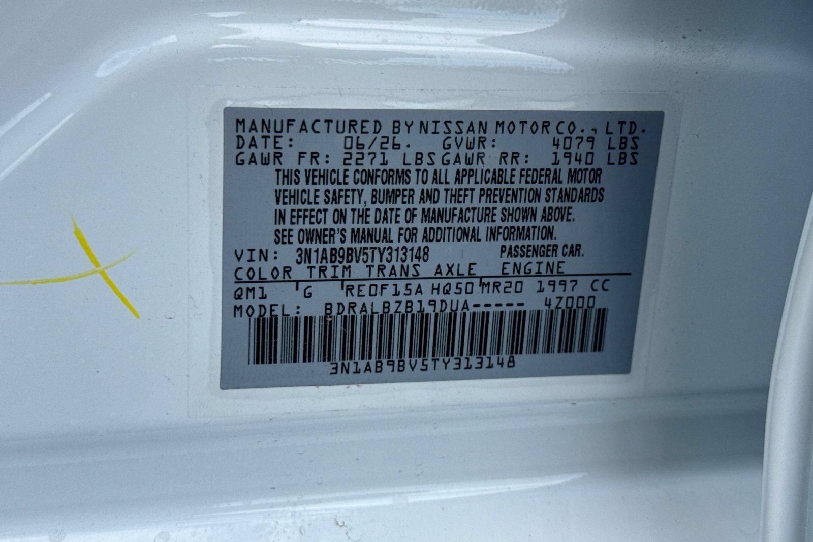 New 2026 Nissan Sentra S w/ Floor Mat Package FWD image 32