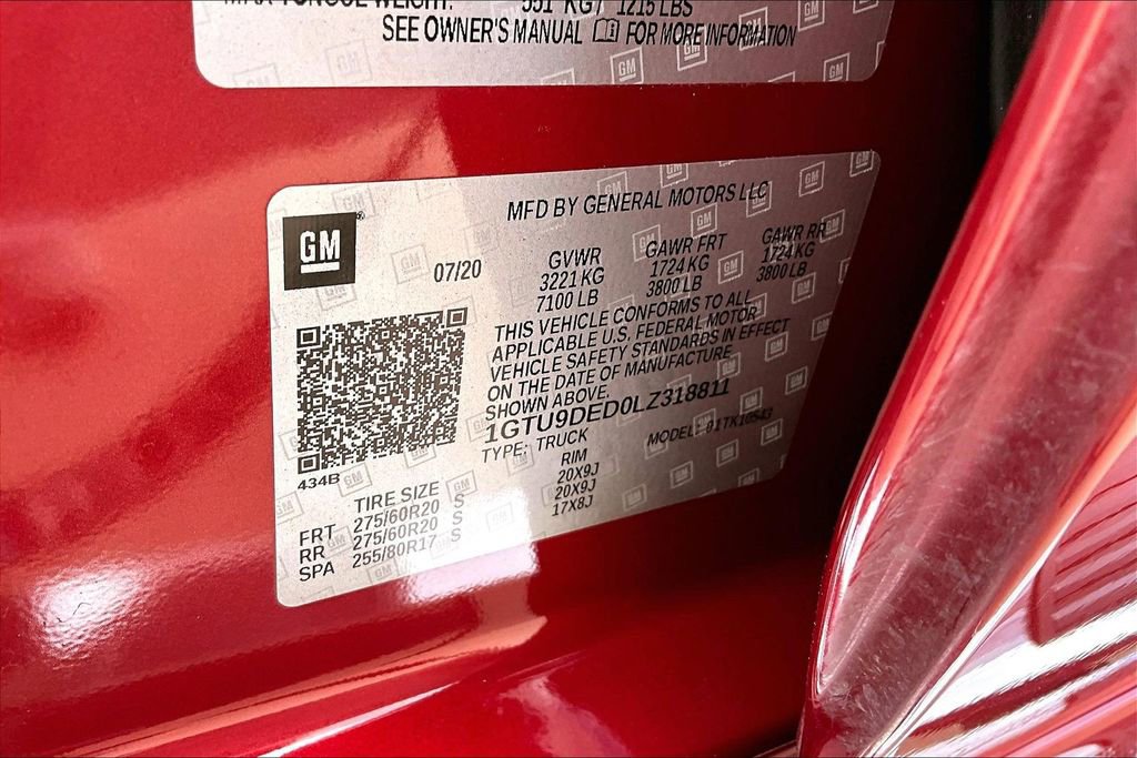 Used 2020 GMC Sierra 1500 SLT image 42