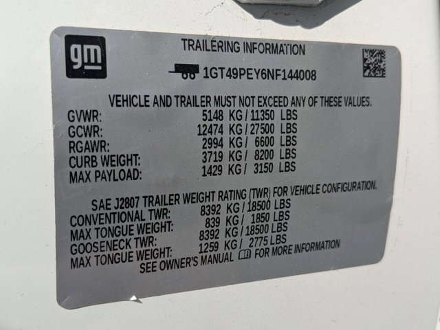 Used 2022 GMC Sierra 2500 AT4 w/ Gooseneck/5TH Wheel Package image 20