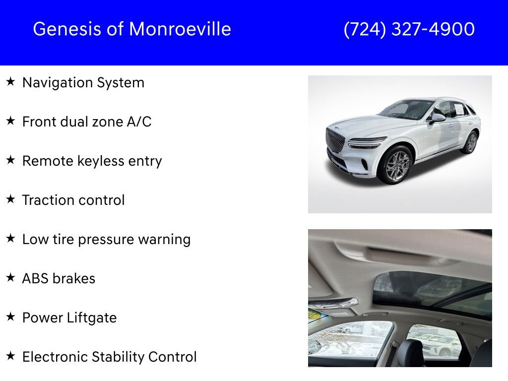 Used 2025 Genesis GV70 2.5T Select w/ Select Package image 4