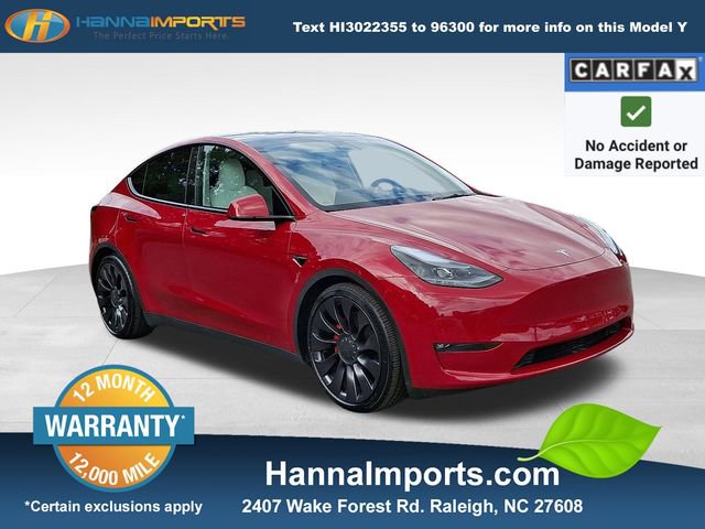 Used 2021 Tesla Model Y Performance