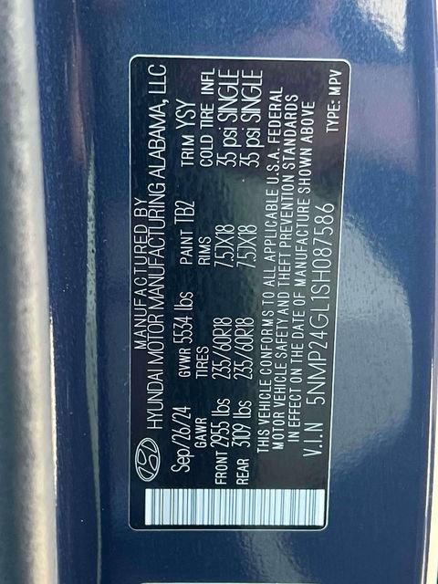 Used 2025 Hyundai Santa Fe SEL FWD image 27