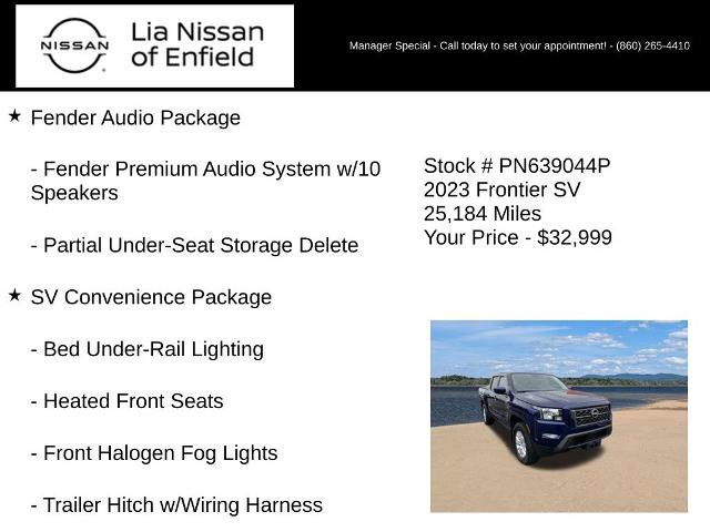 Certified 2023 Nissan Frontier SV w/ SV Convenience Package AWD/4WD image 5