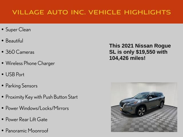 Used 2021 Nissan Rogue SL w/ Premium Package AWD/4WD image 7