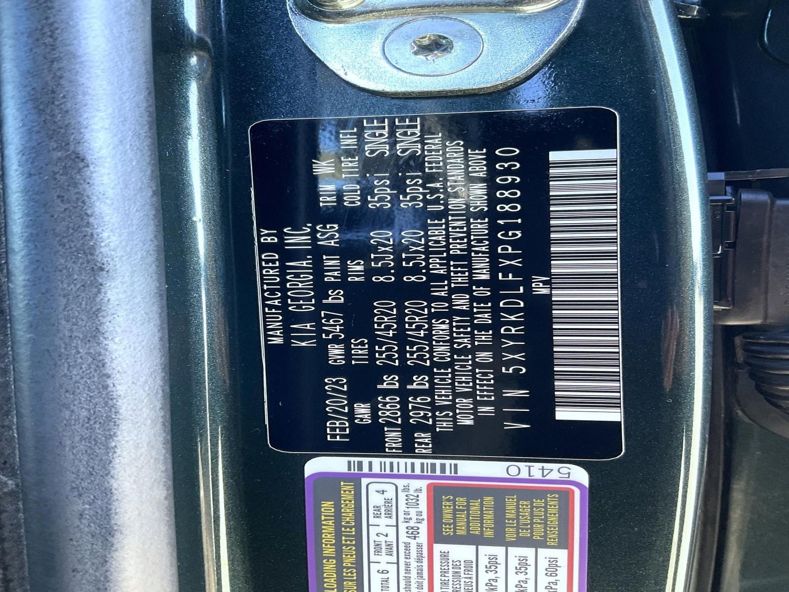 Used 2023 Kia Sorento SX Prestige image 27