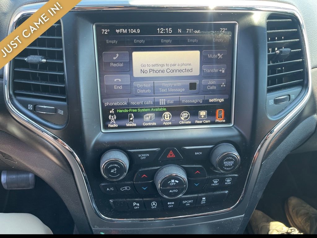 Used 2017 Jeep Grand Cherokee Altitude AWD/4WD image 13