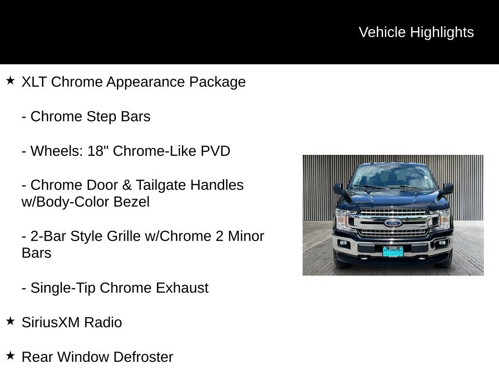 Used 2020 Ford F150 XLT w/ Equipment Group 302A Luxury AWD/4WD image 16