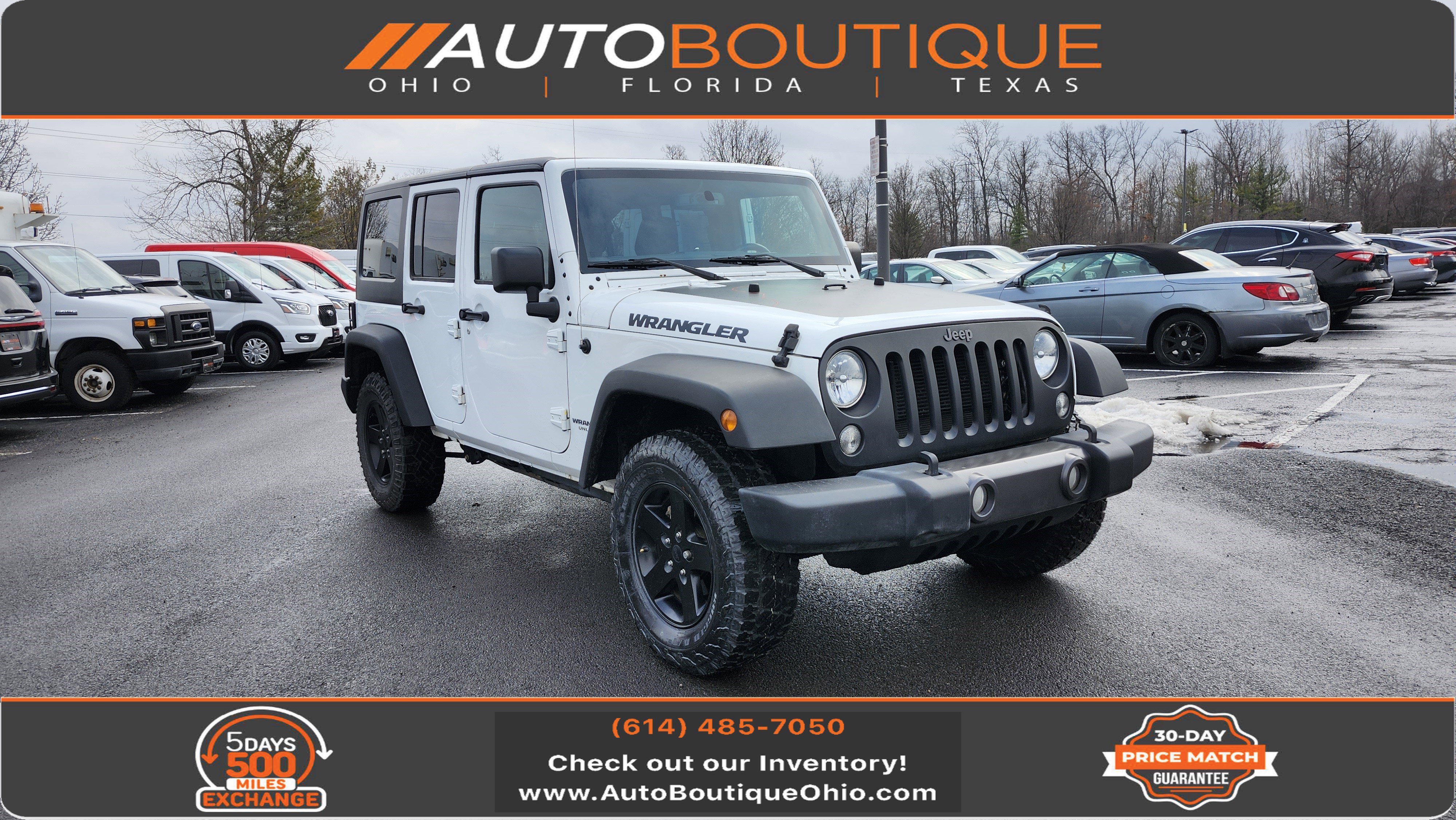 Used 2017 Jeep Wrangler Unlimited Sport image 1