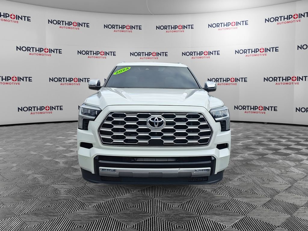 Used 2024 Toyota Sequoia Capstone AWD/4WD image 8