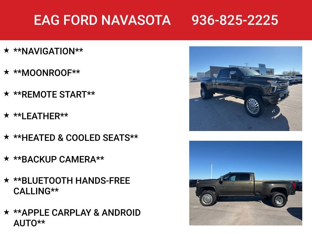 Used 2022 Chevrolet Silverado 3500 High Country w/ LPO, Hitch Package image 4