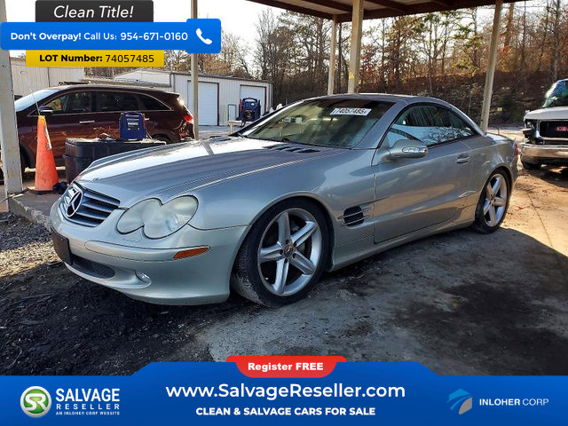 Used 2003 Mercedes-Benz SL 500