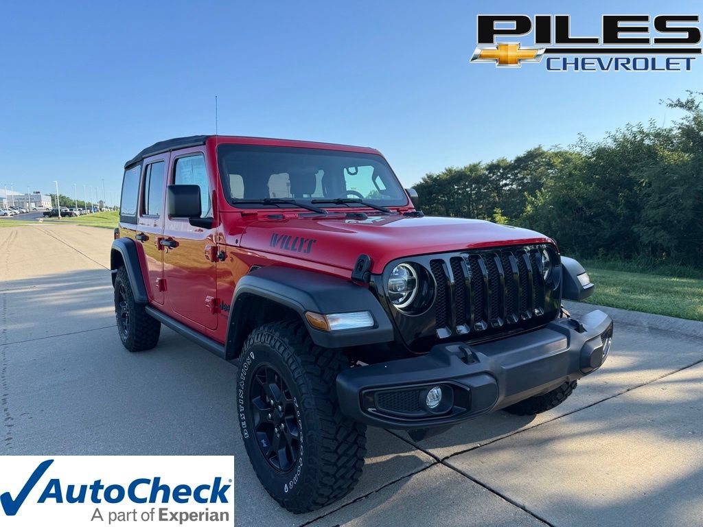 Used 2021 Jeep Wrangler Unlimited Sport AWD/4WD image 1