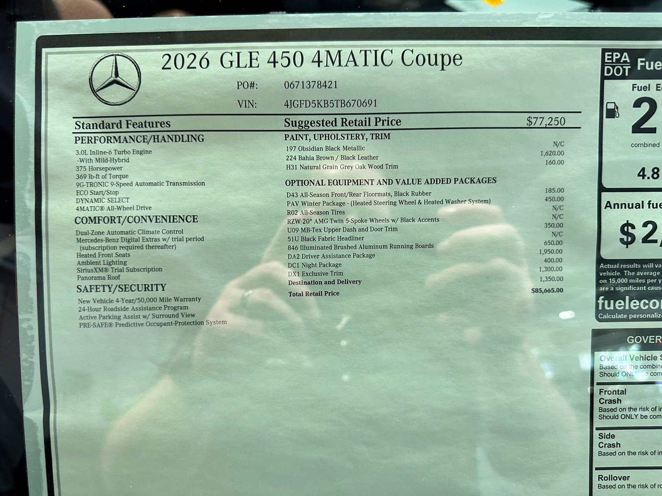 New 2026 Mercedes-Benz GLE 450 4MATIC Coupe image 16