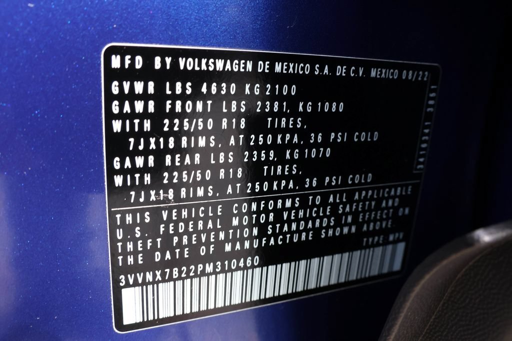 Used 2023 Volkswagen Taos SE w/ Panoramic Sunroof Package AWD/4WD image 43