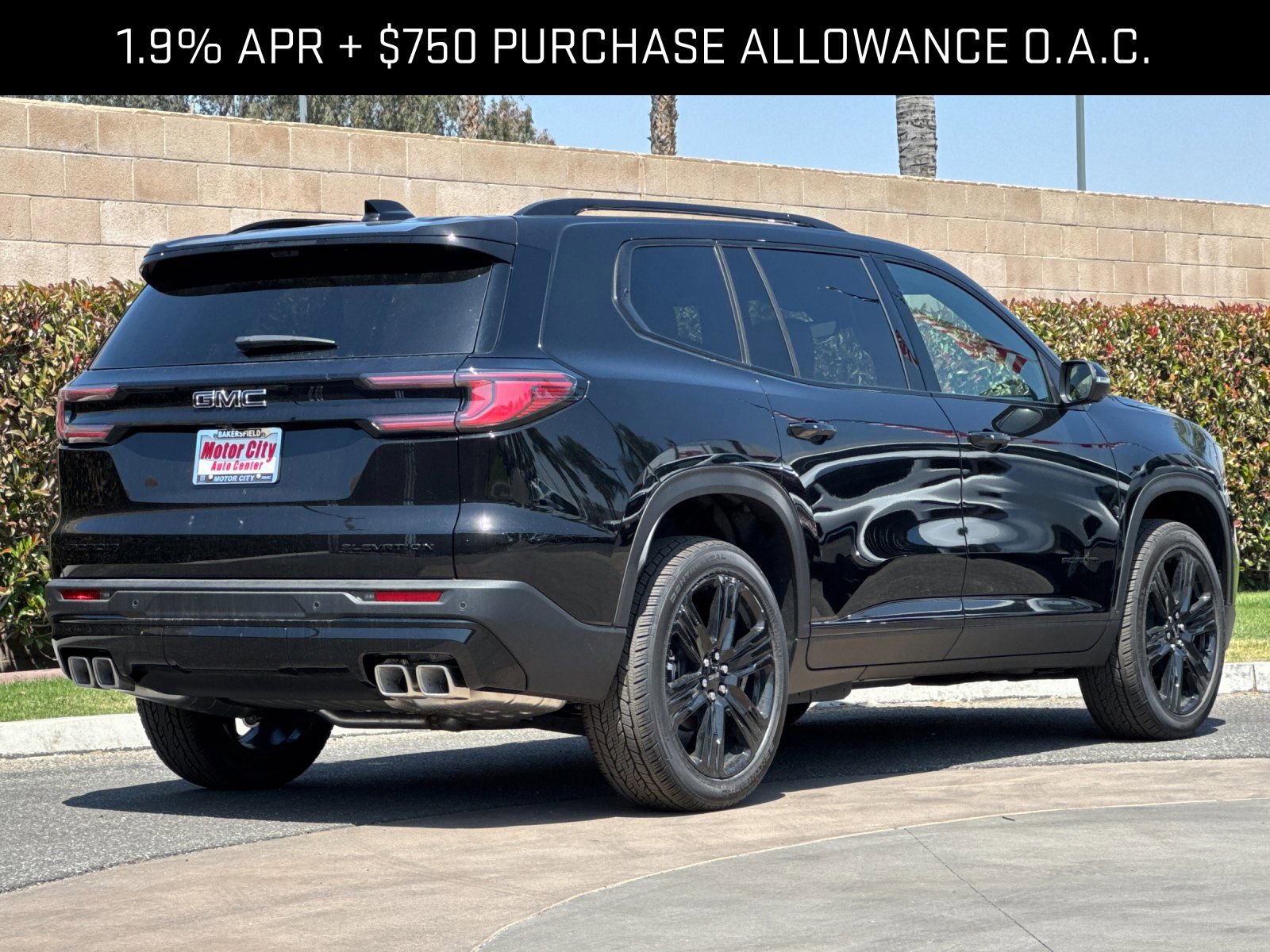New 2026 GMC Acadia Elevation w/ Black Edition FWD image 4