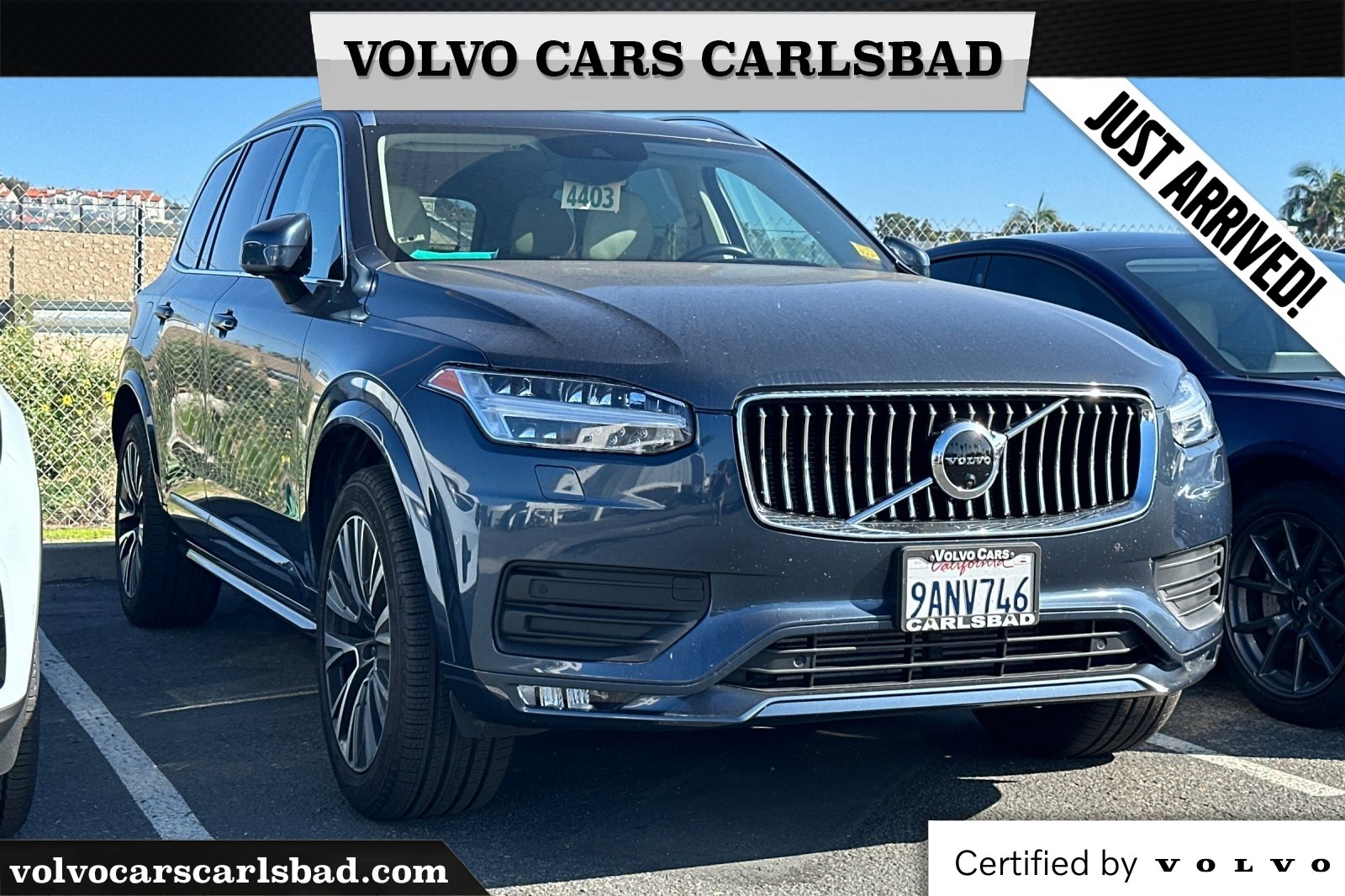 Certified 2022 Volvo XC90 T6 Momentum w/ Advanced Package