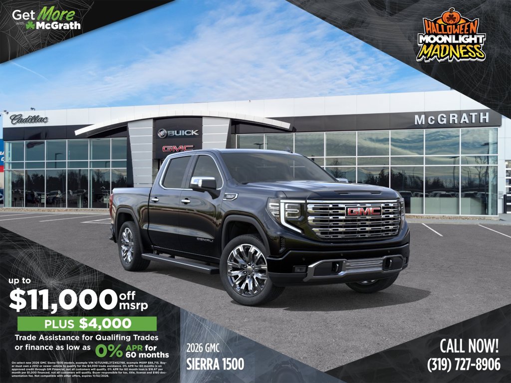 New 2026 GMC Sierra 1500 Denali w/ Denali Reserve Package