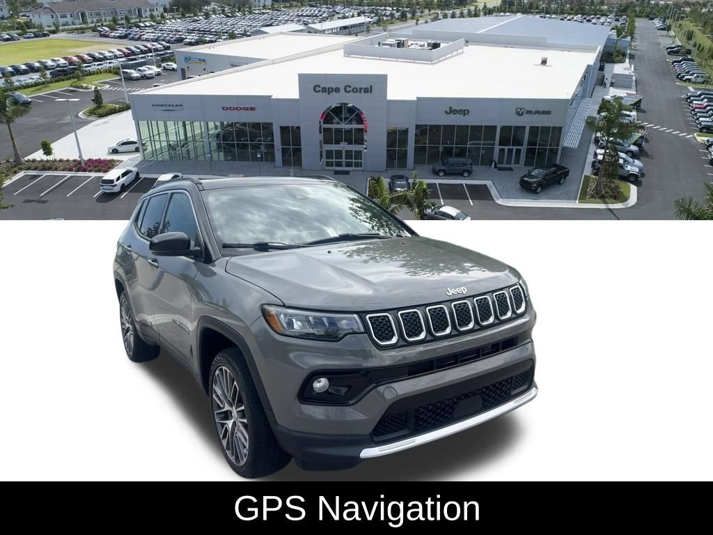 Certified 2023 Jeep Compass Limited w/ Elite Group AWD/4WD image 3