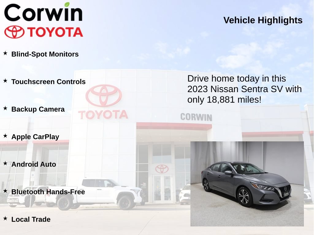 Used 2023 Nissan Sentra SV FWD image 6