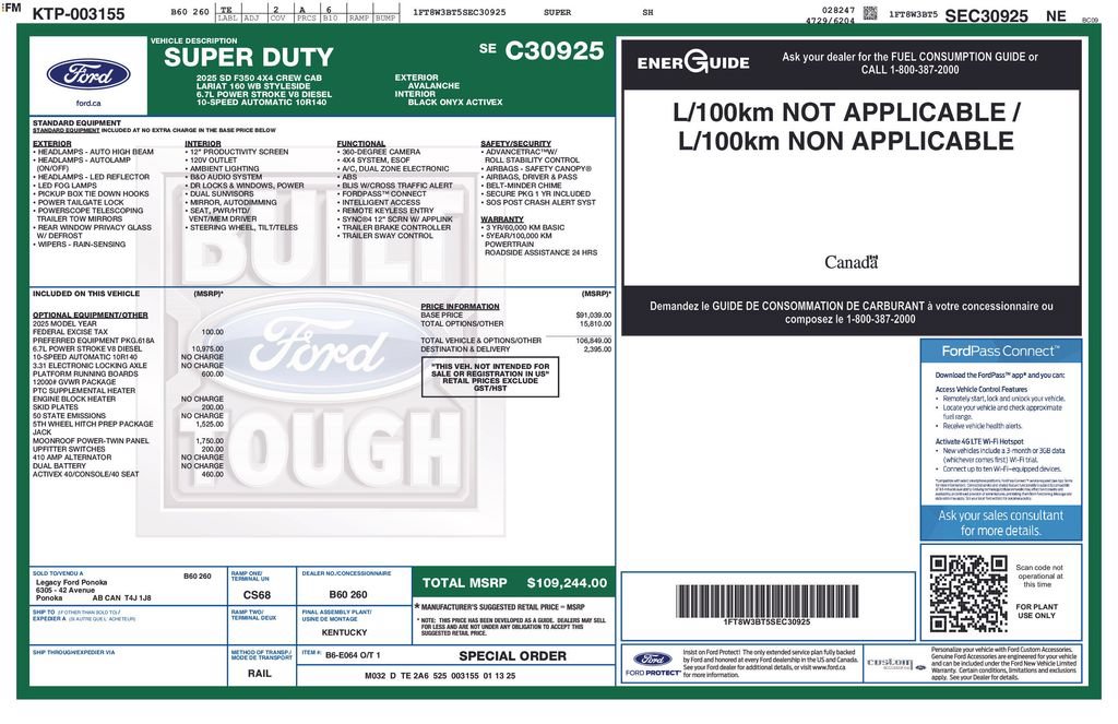 Used 2025 Ford F350 Lariat AWD/4WD image 5