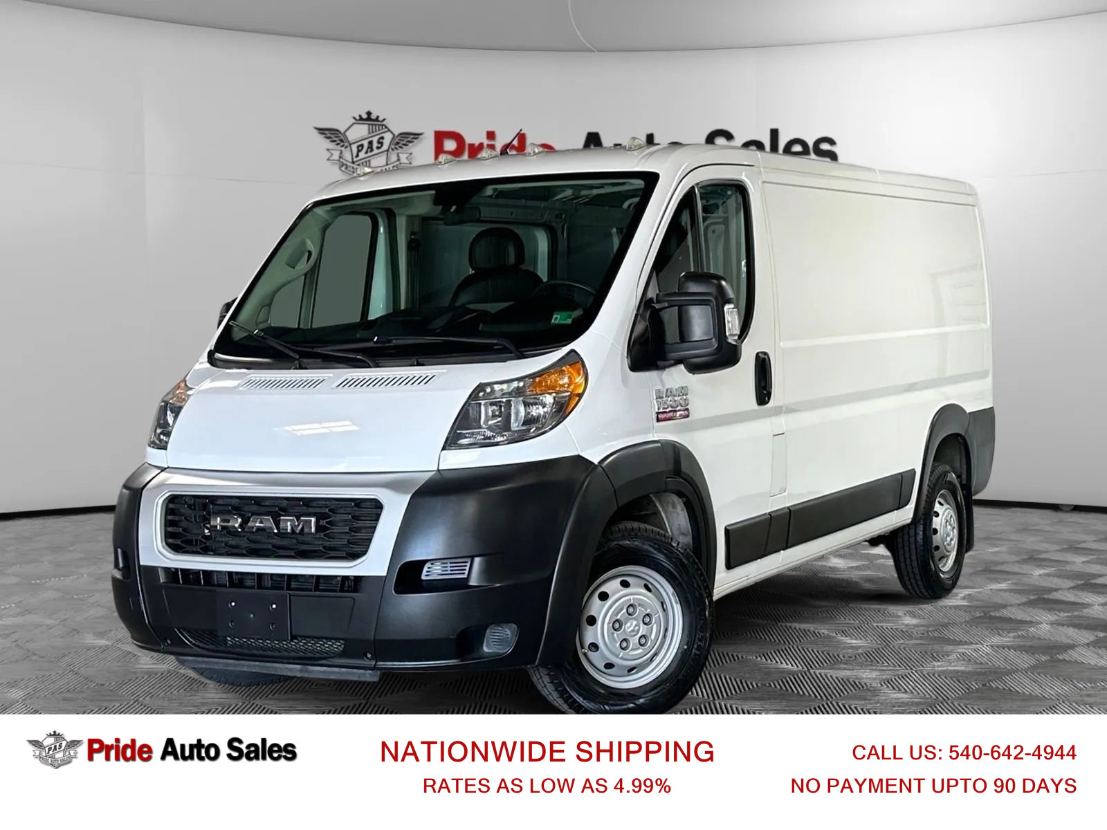 Used 2019 RAM ProMaster 1500