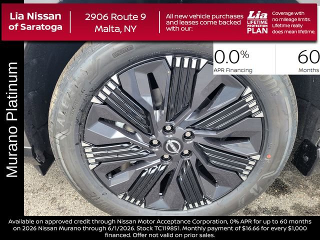 New 2026 Nissan Murano Platinum AWD/4WD image 9