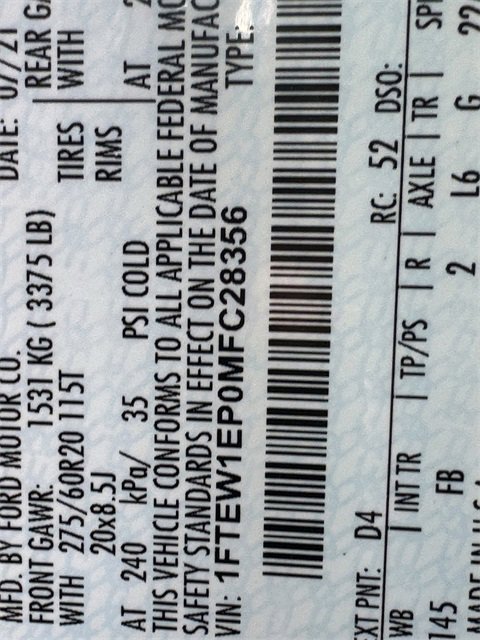 Used 2021 Ford F150 XLT w/ Equipment Group 301A Mid image 30