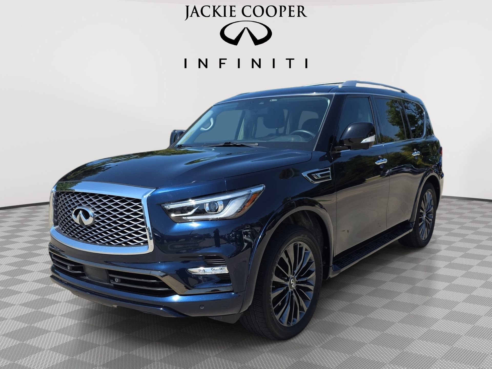 Certified 2021 INFINITI QX80 Premium Select w/ Cargo Package RWD image 1