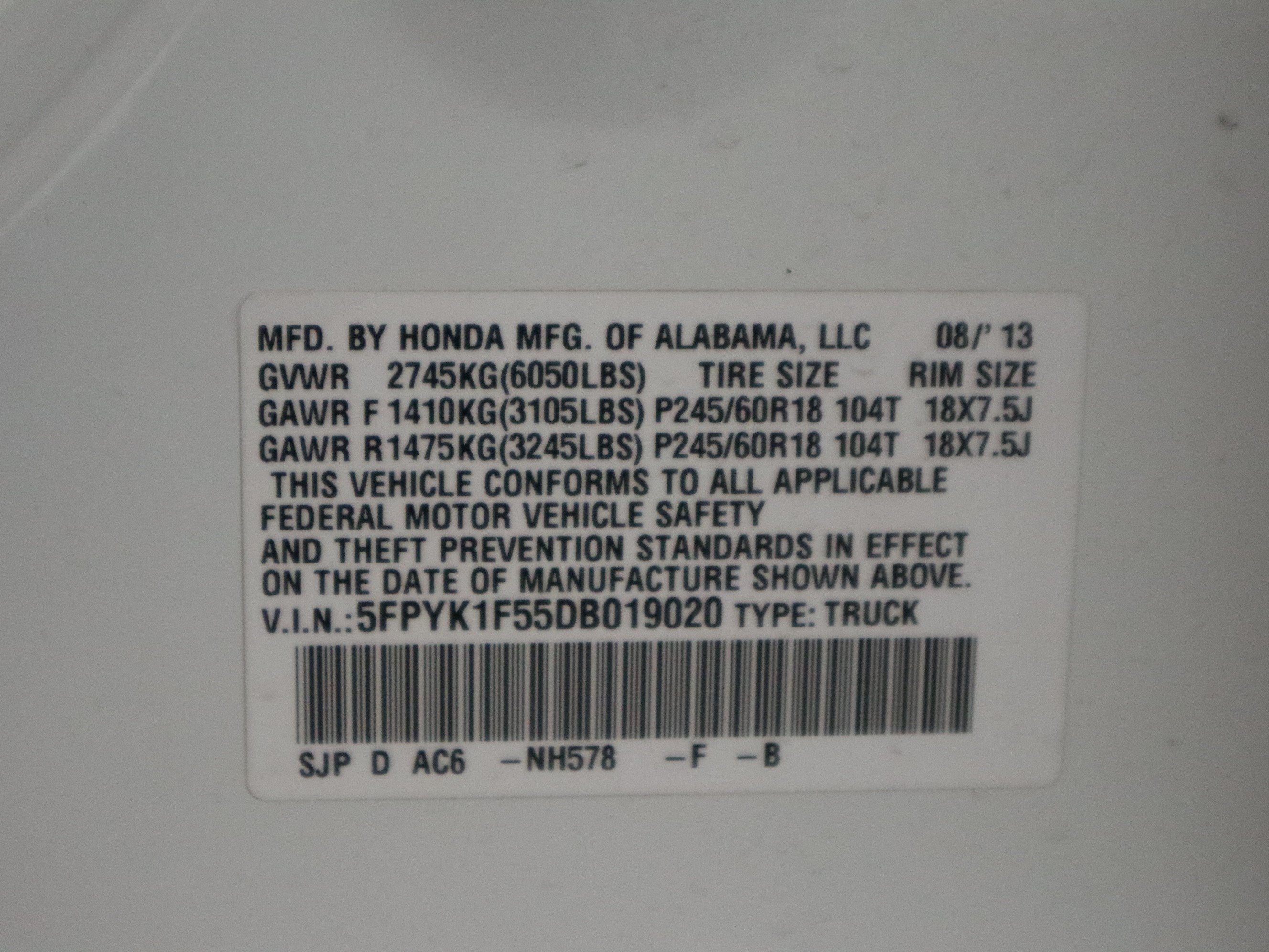 Used 2013 Honda Ridgeline RTL image 36